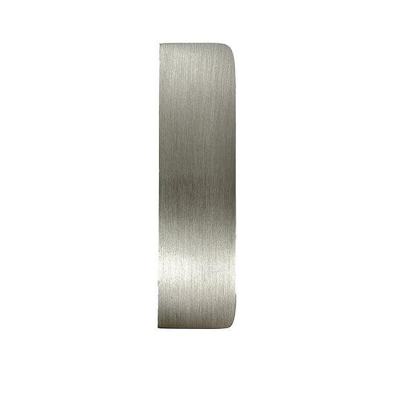 CRL FA11BN Brushed Nickel Rectangular Interior Shower Shelf Clamp