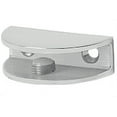thumbnail image 1 of CRL FA12SC Satin Chrome Rounded Interior Shower Shelf Clamp, 1 of 4