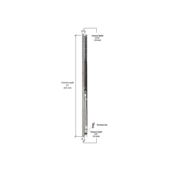 CRL FA2410 25" Window Channel Balance - 2410 or 24-1