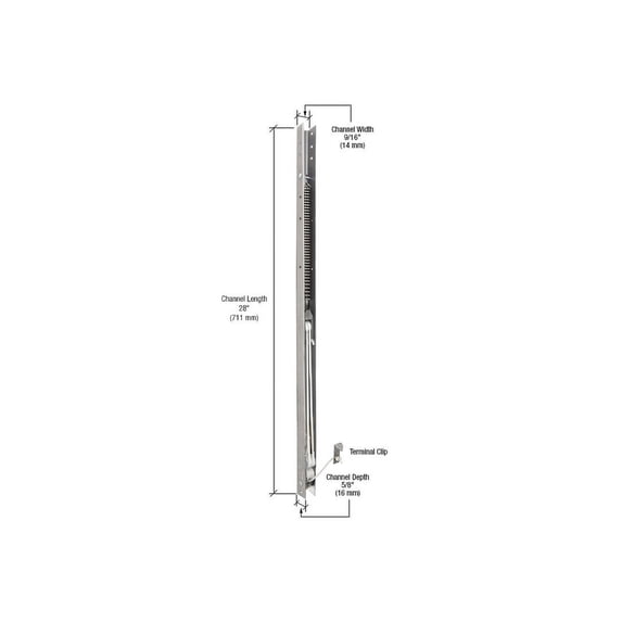CRL FA2720 28" Window Channel Balance - 2720 or 27-2