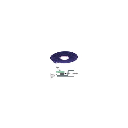 CRL FD312R-XCP12 Double-Sided Adhesive Windshield Support Foam Tape - 5/16" x 16' - pack of 12