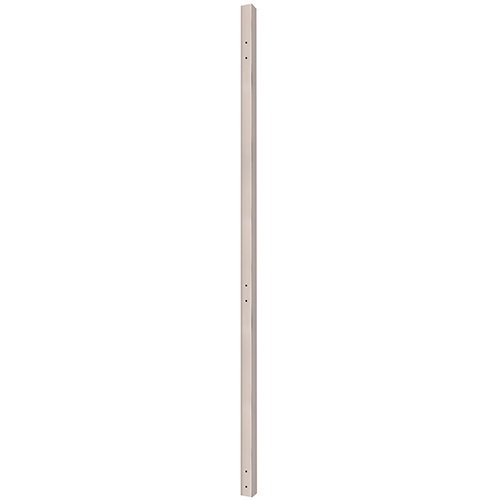 CRL FSP47EBS Brushed Stainless F-Post 47" - End Post
