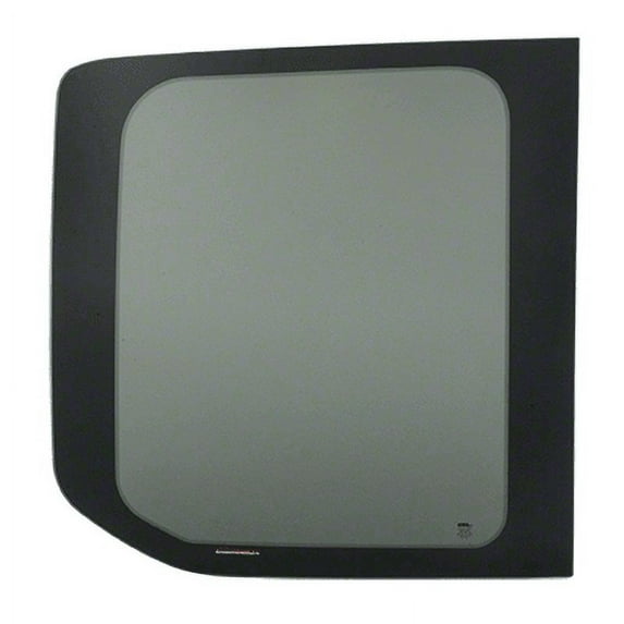 CRL FW285L OEM Design 'All-Glass' Look 2015+ Ford Transit Van Fixed Drivers Side Rear Door Window for Medium and High Top Vans