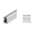 thumbnail image 1 of CRL GC727C Glazing Vinyl 3/8" Channel Depth 11/32" to 3/8" Metal Opening - 100' Roll Gray, 1 of 7