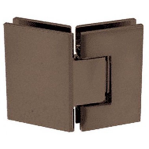 CRL GEN3450RB Oil Rubbed Bronze Geneva 345 Series Adjustable 135 Degree Glass-to-Glass Hinge
