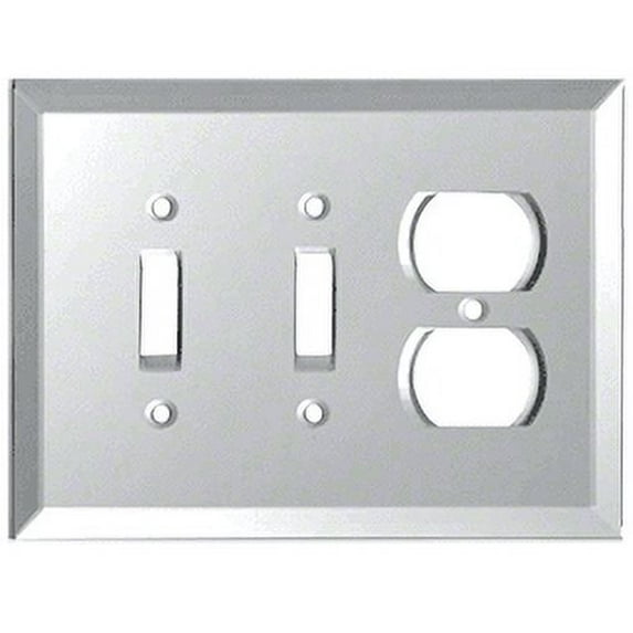 CRL GMP10C Clear Double Toggle Duplex Glass Mirror Plate