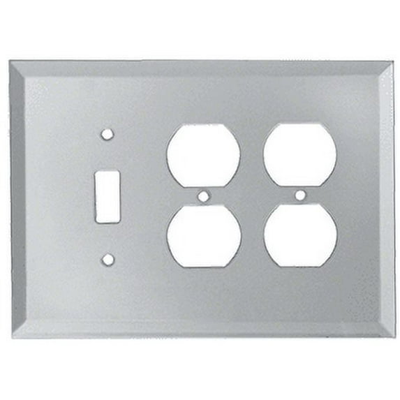 CRL GMP310C Clear Toggle 2X Duplex Glass Mirror Plate