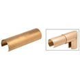 thumbnail image 1 of CRL GR25CSB Satin Brass 2-1/2" Connector Sleeve for Cap Railing, Cap Rail Corner, and Hand Railing, 1 of 3