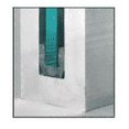 thumbnail image 1 of CRL GR7UB4-XCP20 CRL 4" Setting and Centering Blocks for 3/4" Glass - pack of 20, 1 of 3