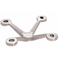 thumbnail image 1 of CRL GRP4BS Brushed Stainless Four Arm Spider Fitting 'V' Post Mount, 1 of 6