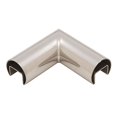 thumbnail image 1 of CRL GRRF15HPS 316 Polished Stainless Steel 90 Degree Horizontal Roll Formed Cap Rails Corners, 1 of 3