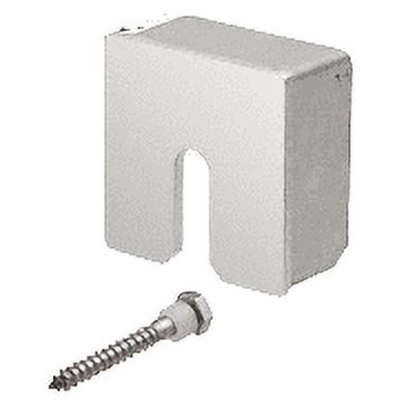 CRL GRS20SECPS Polished Stainless Square Stabilizing End Cap for 2" Square Cap Railing