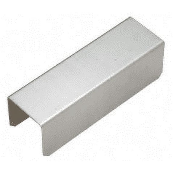 CRL GRSC15CSS 1-1/2" Stainless Steel Square Crisp Connector Sleeve for Square Cap Railing, Square Cap Rail Crisp Corner, and Hand Railing