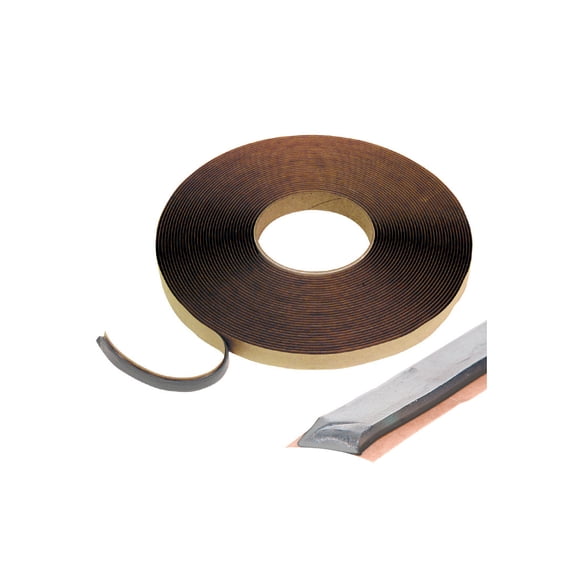 CRL GT205-XCP24 Gray 1/8" x 3/8" Butyl Architectural Glazing Tape - pack of 24