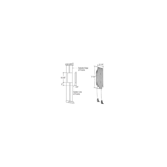 CRL H3630 12 Pound Wood Window Sash Balance
