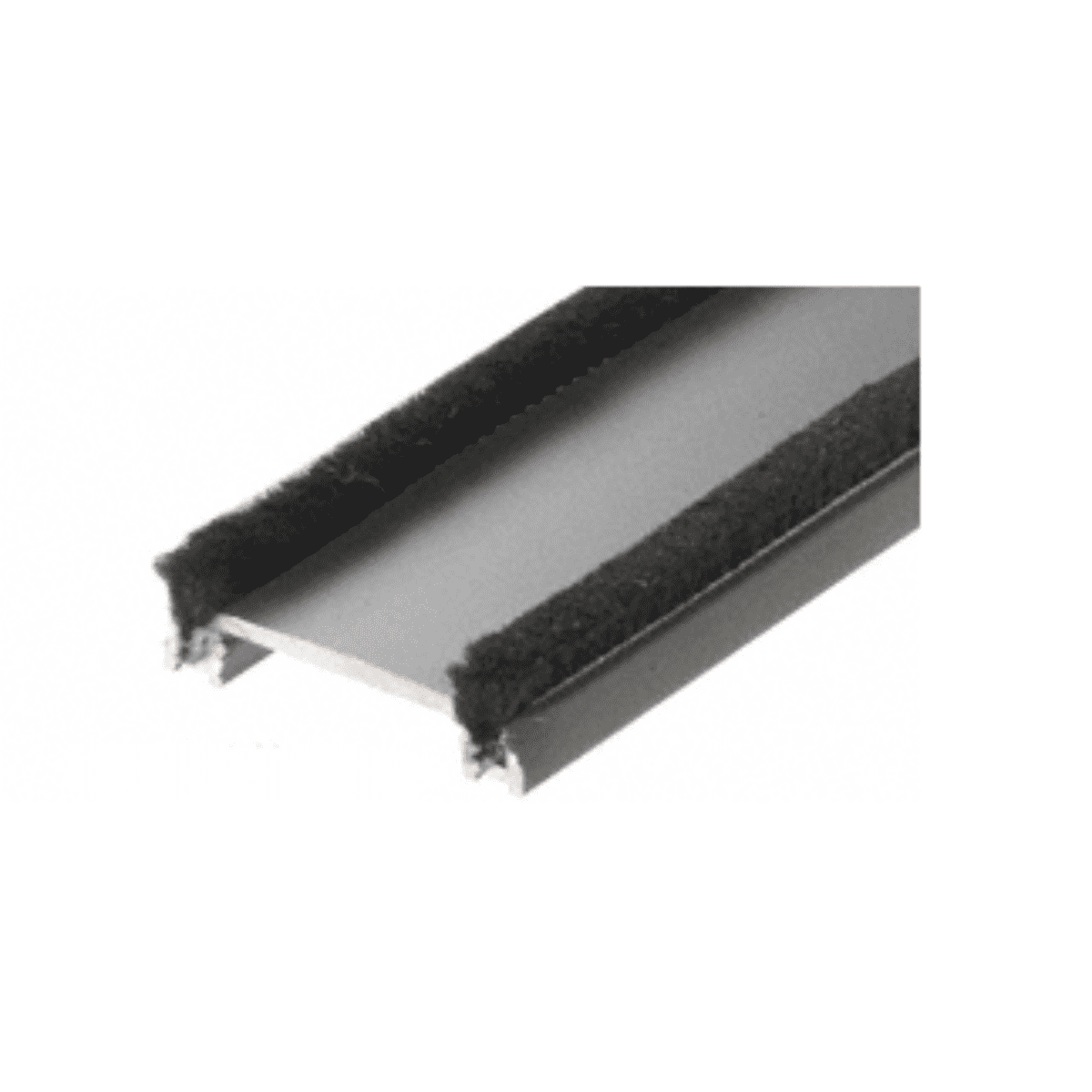 CRL HP35711 84" Clear Anodized Wide Commercial Door Astragal with