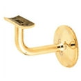 thumbnail image 1 of CRL HR20GPB Polished Brass Pismo Series Glass Mounted Hand Rail Bracket, 1 of 5