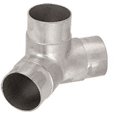 thumbnail image 1 of CRL HR20PBS Brushed Stainless 135 Degree Side Outlet Elbow for 2" Tubing, 1 of 6