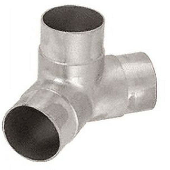 CRL HR20PBS Brushed Stainless 135 Degree Side Outlet Elbow for 2" Tubing