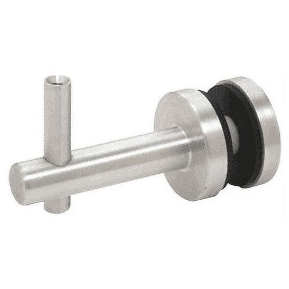 CRL HR2FGMA Mill Aluminum Coastal Series Glass Mounted Hand Rail Bracket