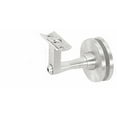 thumbnail image 1 of CRL HR2SGSA Satin Anodized Aluminum Manhattan Series Glass Mounted Hand Rail Bracket, 1 of 5