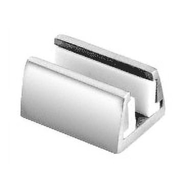 CRL HYD03CH Polished Chrome Hydroslide Sliding Door Floor Guide Kit