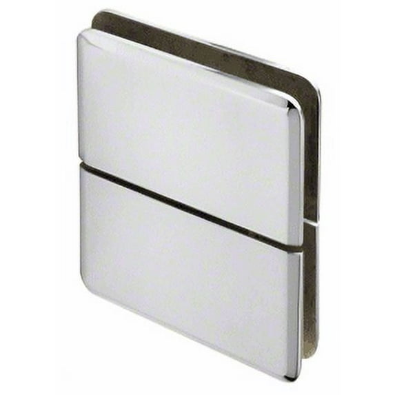 CRL JRPPH02CH Chrome Junior Prima 02 Series Glass-to-Glass Mount Hinge