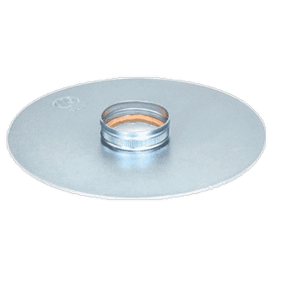 CRL KM2M Two Gallon Metal Pail Follower Plate