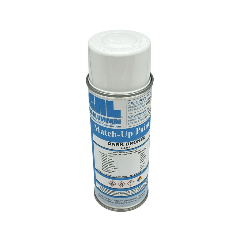 CRL Dark Bronze Aluminum Match-Up Spray Paint L4485 - Walmart.com