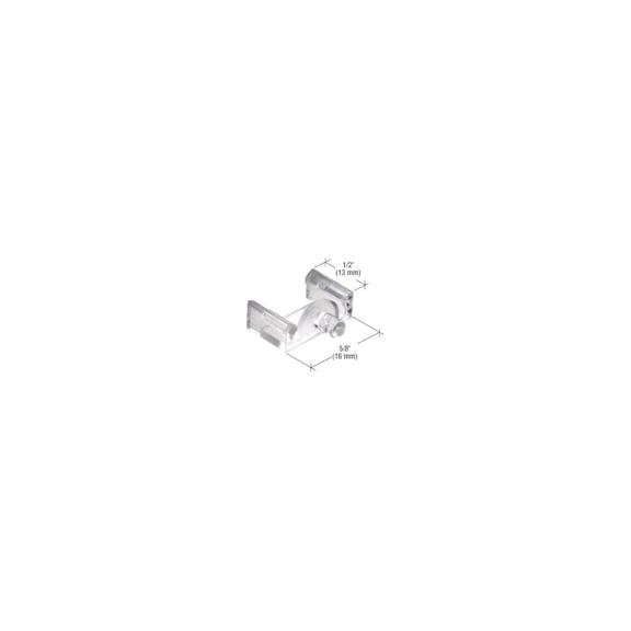CRL L5839 Clear 5/8" x 1/2" Window Grid Retainers - Carded - Pack of 6