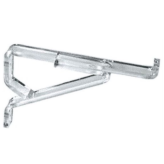 CRL LB138 Clear Lucite 8" Deluxe Shelf Brackets
