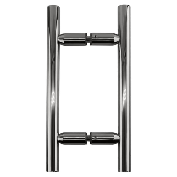 CRL LP6X6CH Polished Chrome 6" Ladder Style Back-to-Back Pull Handle