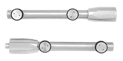 Pivot Rod 7 In CRL LS5BS Brushed Stainless Laguna Series Standard Top and Bottom Pivot ...