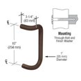 thumbnail image 1 of CRL M1741010B 10" Dark Bronze Solid Offset Pull Handle, 1 of 6