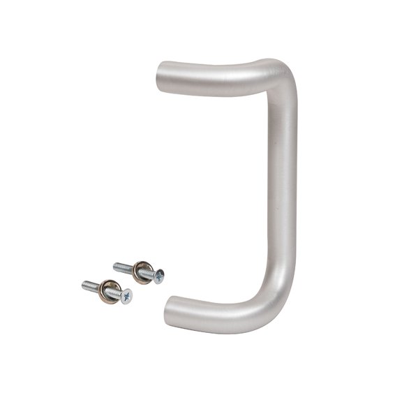 CRL M174828 8" Clear Anodized Solid Offset Pull Handle