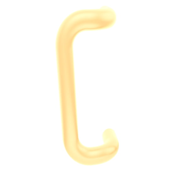 CRL M17483 8" Polished Brass Solid Offset Pull Handle