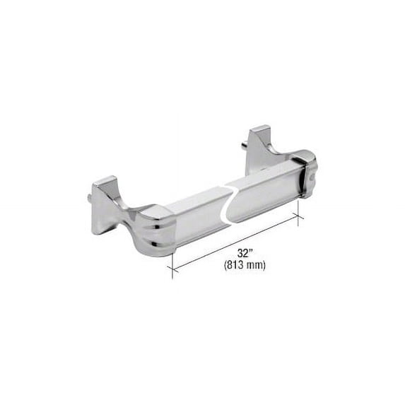 CRL M6093 Chrome 32" Towel Bar Kit