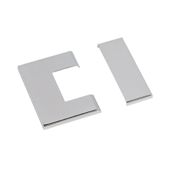 CRL MEL024CPCH Polished Chrome Cover Plate Only for MEL024CH Melbourne Hinge