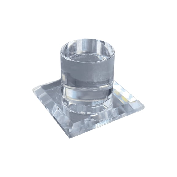 CRL MKC1 Clear Acrylic Stick-On Mirror Knob