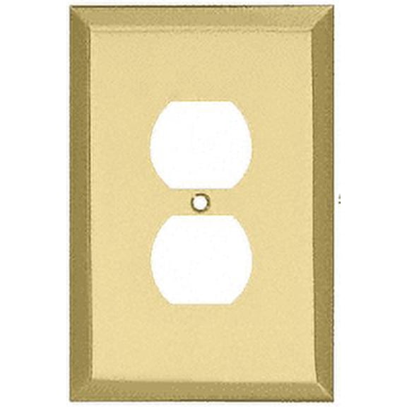 CRL MMP2BR Brass Single Duplex Metal Mirror Plate