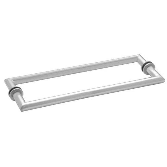 CRL MT24X24SC Satin Chrome 24" MT Series Back-to-Back Towel Bar