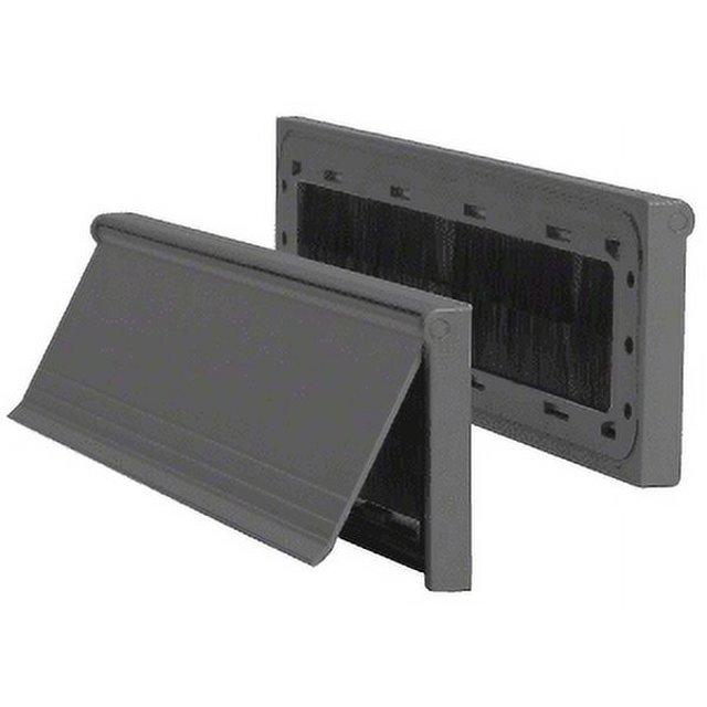 CRL NDMS13BL Black Anodized 3" x 111/2" NoDraft Mail Slot New Style