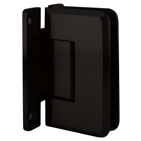 CRL P1N0370RB Oil Rubbed Bronze Pinnacle 037 Series Wall Mount 'H' Back Plate Hinge