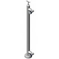 thumbnail image 1 of CRL P7F42EBS Brushed Stainless 42" P7 Series End Post Railing Kit No Fittings, 1 of 4