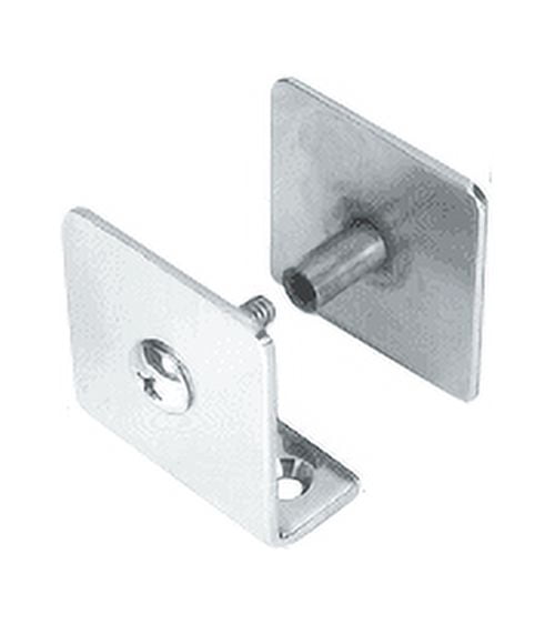 CRL PB001PS Polished Stainless Bullet Resistant Protective Barrier System U-Clamp