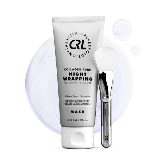 CRL PDRN Collagen Night Wrapping Mask, All-In-One Nourish, Revitalize, Radiance Glow Skin