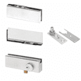 thumbnail image 1 of CRL PHA2LA Satin Anodized North American Patch Door Kit for Use with Overhead Door Closer - With Lock, 1 of 8