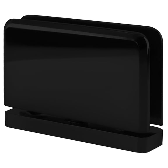CRL PPH01BL Black Prima 01 Series Top or Bottom Mount Hinge