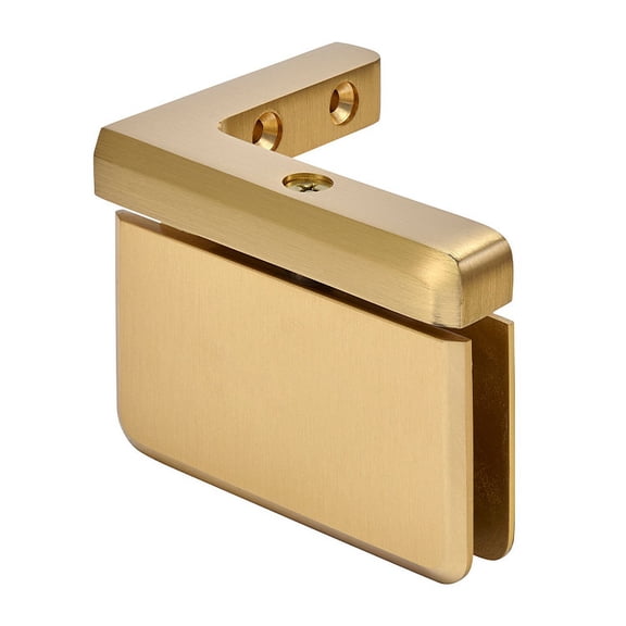 CRL PPH05LSB Satin Brass Prima 05 Series Left Hand Offset Mount Hinge