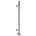 thumbnail image 1 of CRL PR42LBS Brushed Stainless 42" Steel Round Glass Clamp 90 Degree Corner Post Railing Kit, 1 of 3